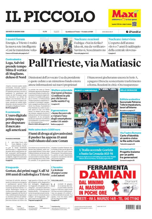 25 giugno 2026
