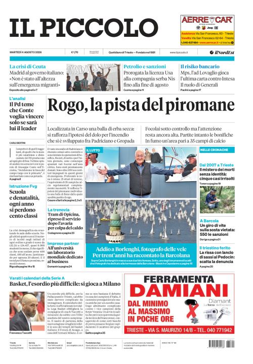 4 agosto 2026