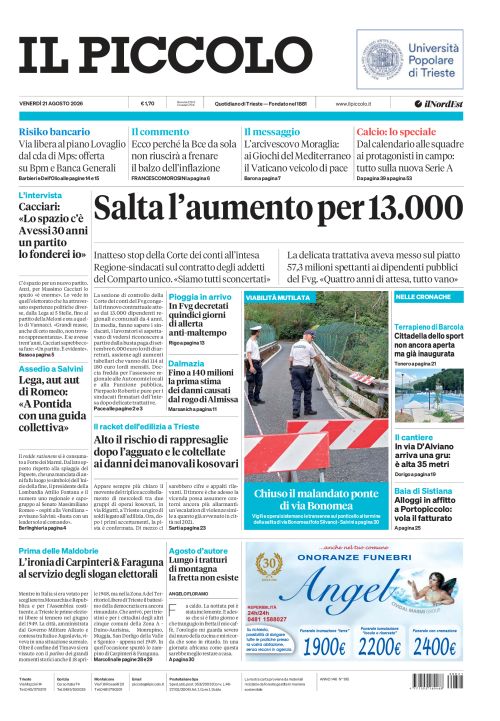 21 agosto 2026