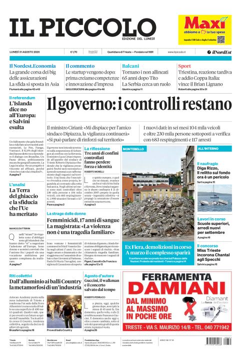 31 agosto 2026
