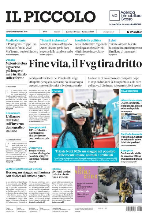 4 settembre 2026