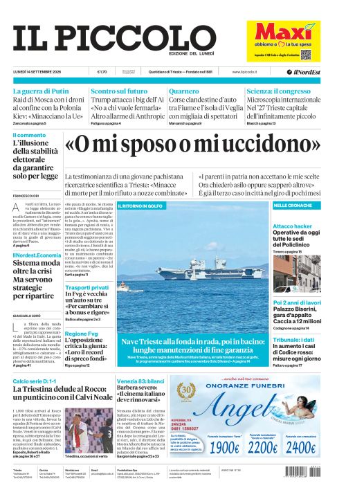 14 settembre 2026