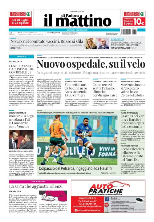 9 agosto 2025