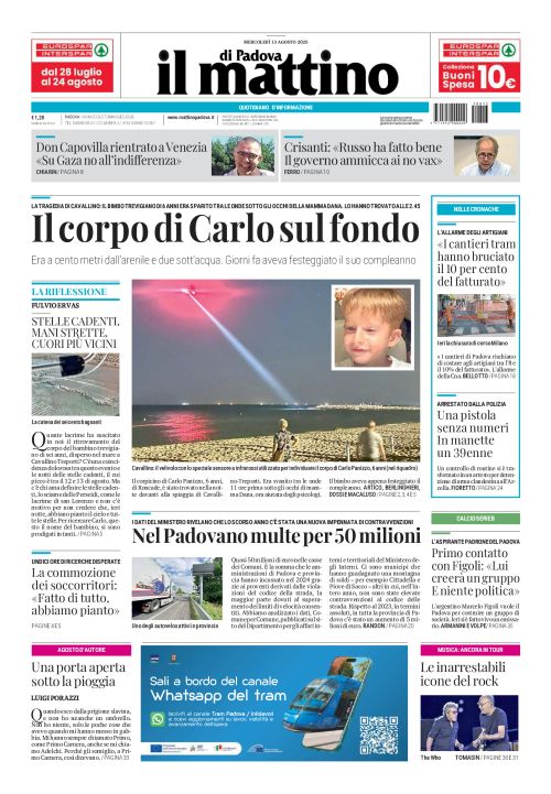 13 agosto 2025
