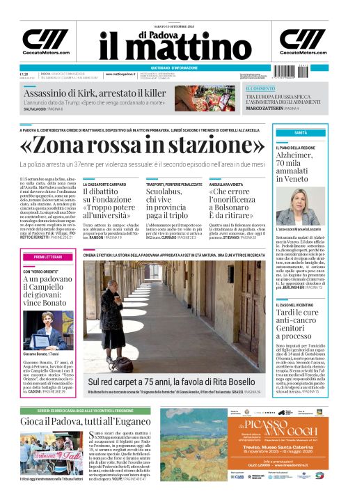 13 settembre 2025