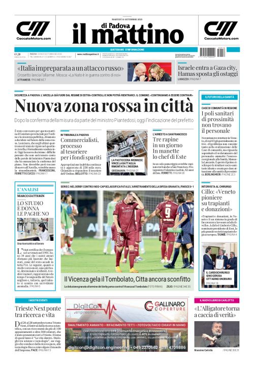 16 settembre 2025
