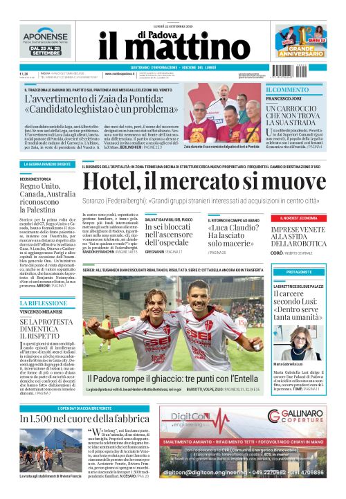 22 settembre 2025