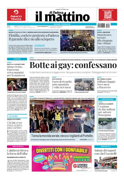 3 ottobre 2025