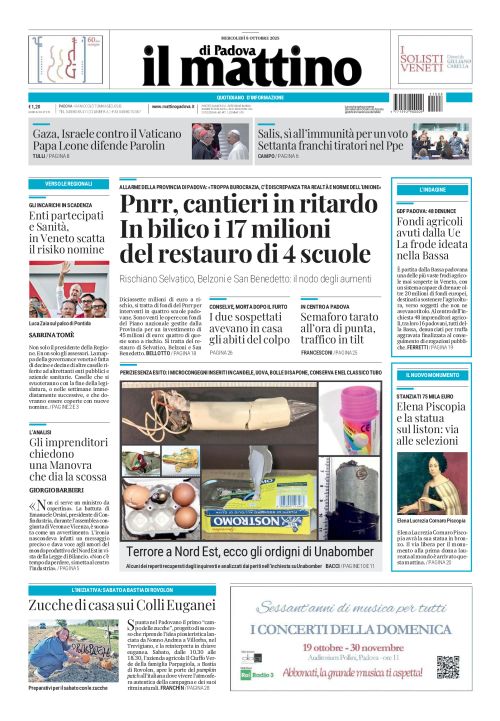8 ottobre 2025