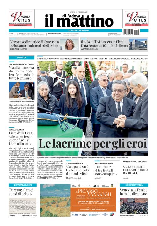 18 ottobre 2025