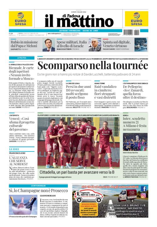 4 maggio 2026