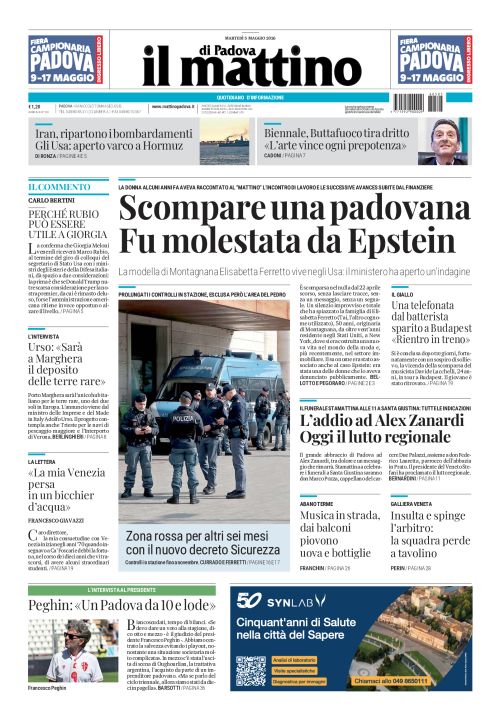 5 maggio 2026