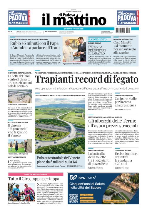 8 maggio 2026