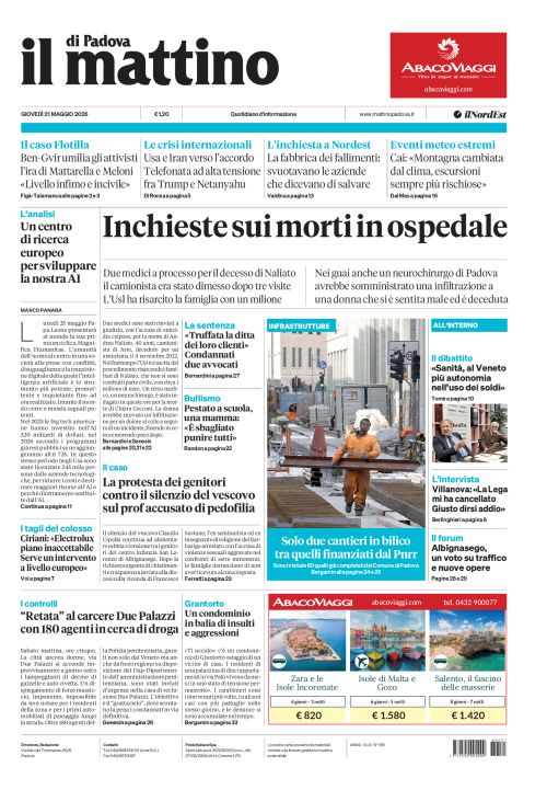 21 maggio 2026
