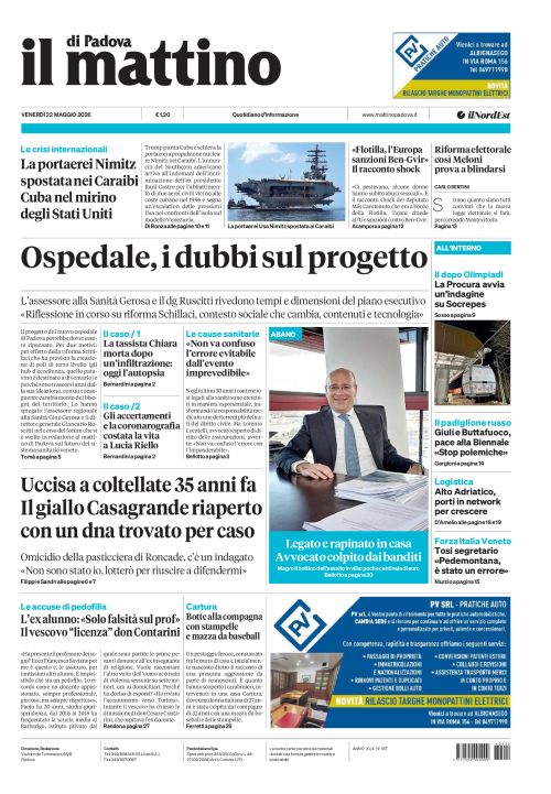 22 maggio 2026