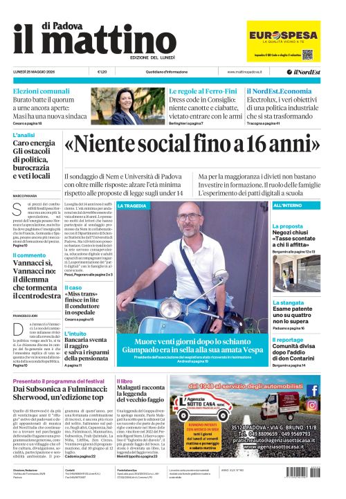 25 maggio 2026