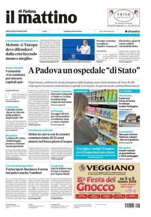 27 maggio 2026