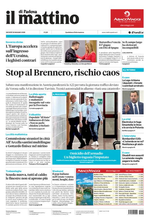 28 maggio 2026
