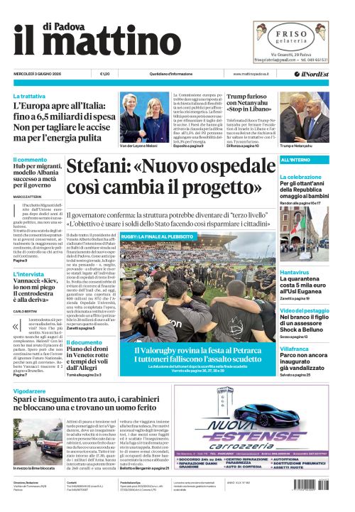 3 giugno 2026