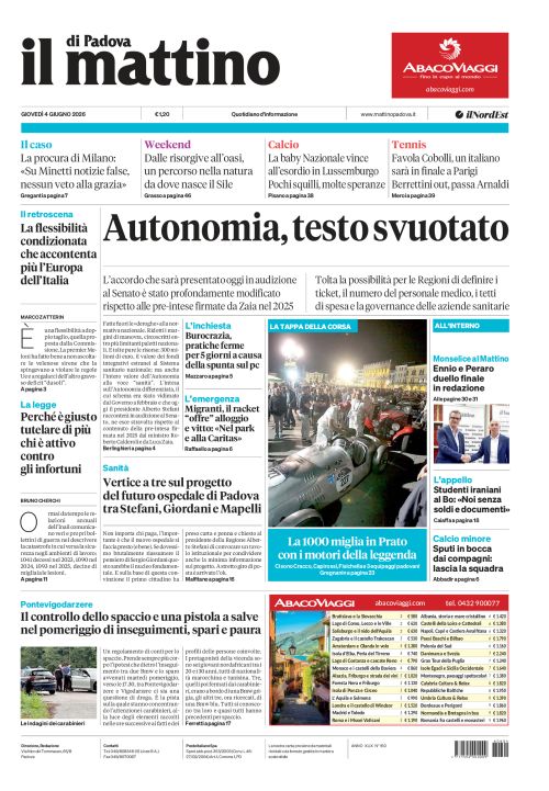 4 giugno 2026