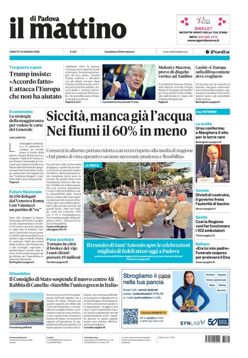 13 giugno 2026