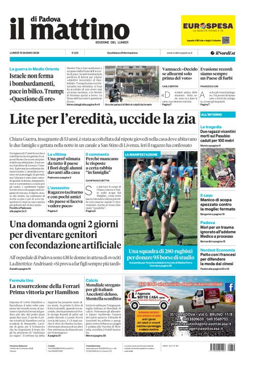 15 giugno 2026