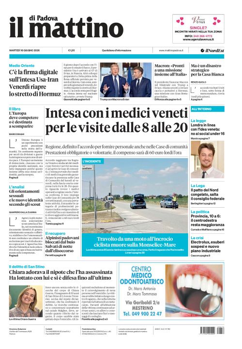 16 giugno 2026