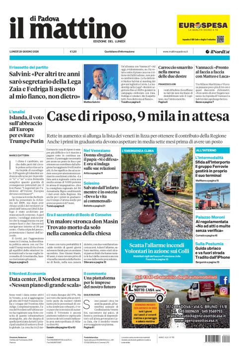 29 giugno 2026
