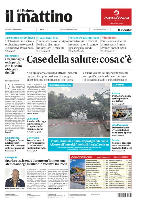 2 luglio 2026