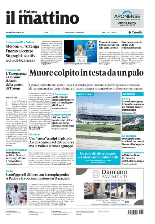 3 luglio 2026