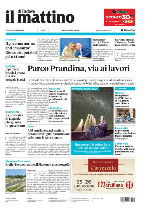 24 luglio 2026