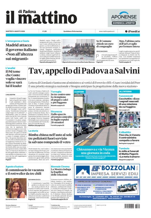 4 agosto 2026