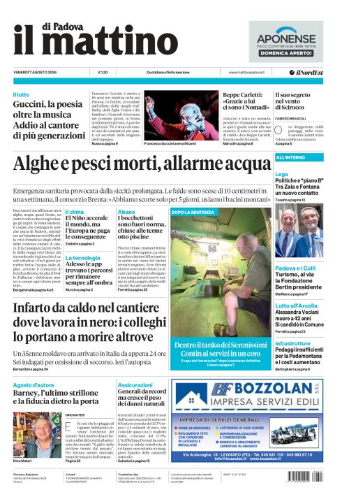 7 agosto 2026