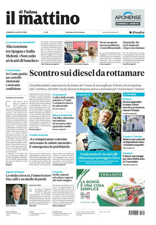 9 agosto 2026