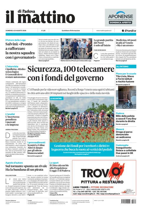 23 agosto 2026