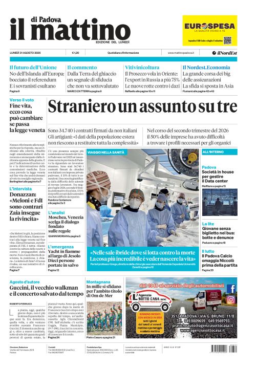 31 agosto 2026