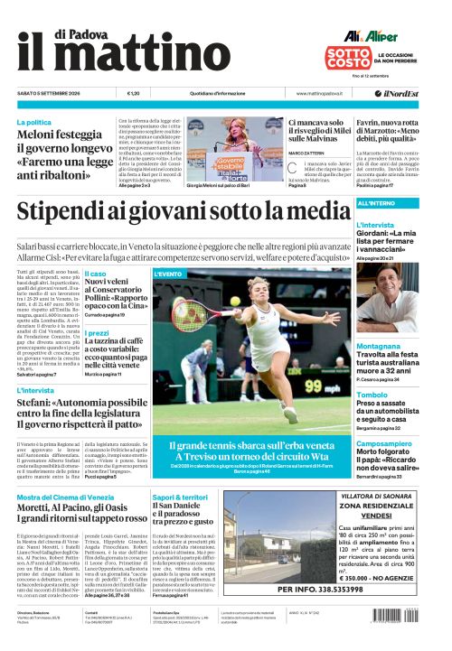 5 settembre 2026