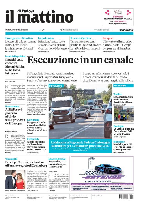 9 settembre 2026