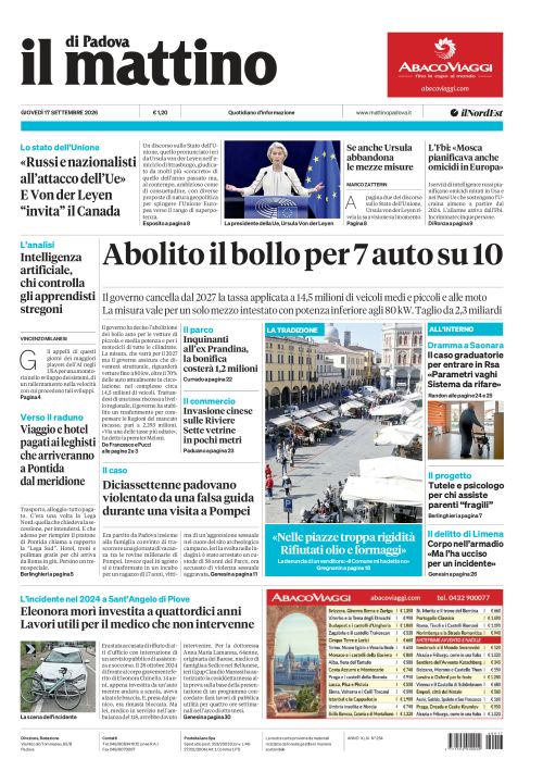 17 settembre 2026