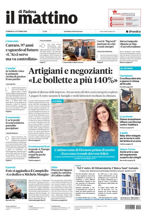 4 ottobre 2026