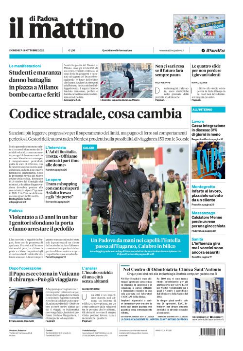 18 ottobre 2026