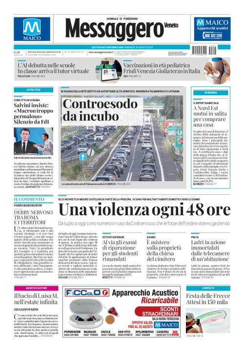 24 agosto 2025