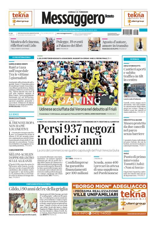 26 agosto 2025