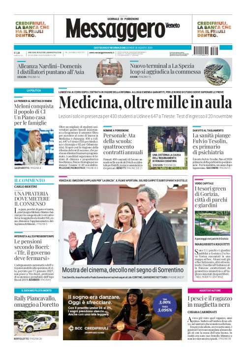 28 agosto 2025