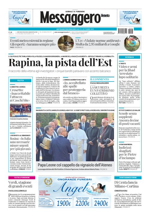 6 settembre 2025