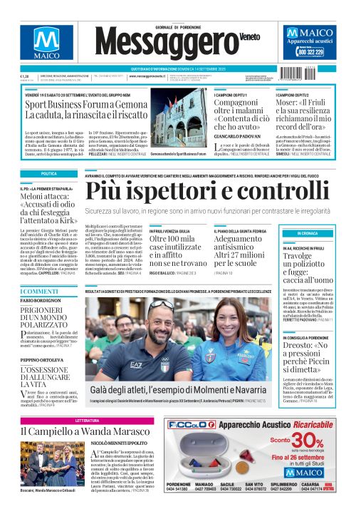 14 settembre 2025