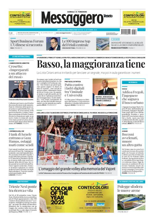 16 settembre 2025