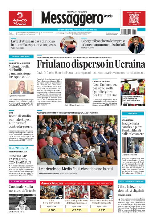 25 settembre 2025