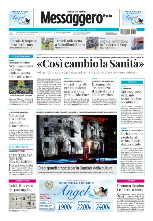 27 settembre 2025