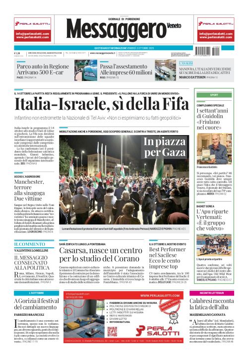 3 ottobre 2025